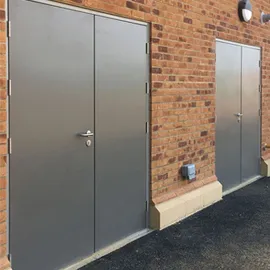 commercial purpose metal doors