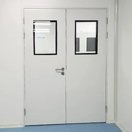 hospital purpose metal doors