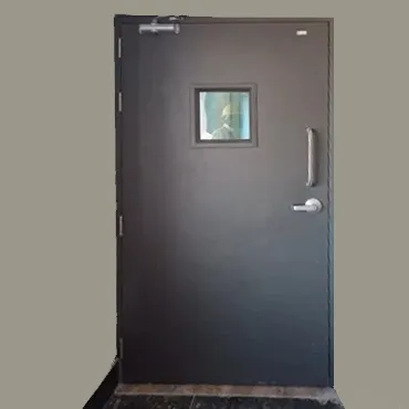 fire proof metal doors
