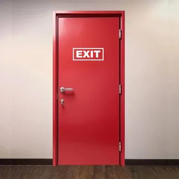 fire resistant steel doors