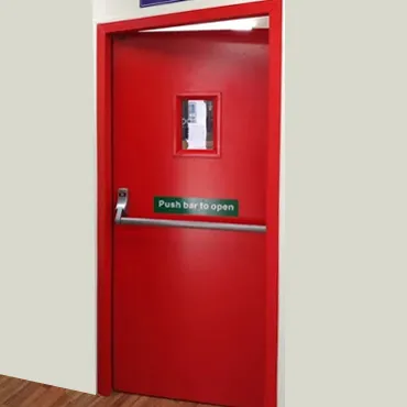 emergency exit steel doors