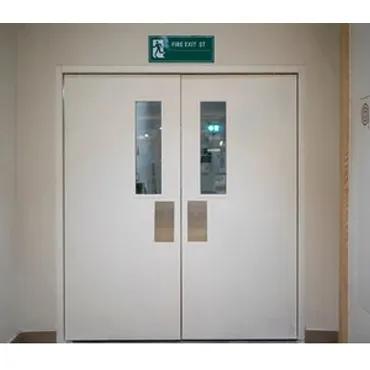stainless steel hospital doors